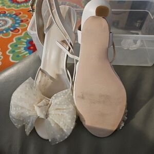 Woman Lace Bow Sandals